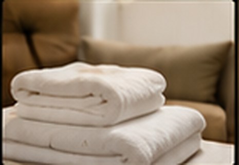 Linge repassé et plié